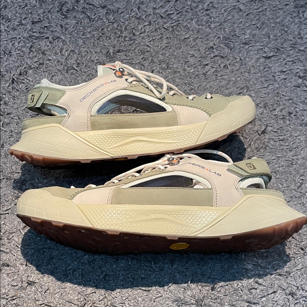 Deckers x lab sandals